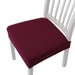 coussin chaise moderne tissé carreaux noir gris vert beige élasthanne polyester lavable adhésif protection