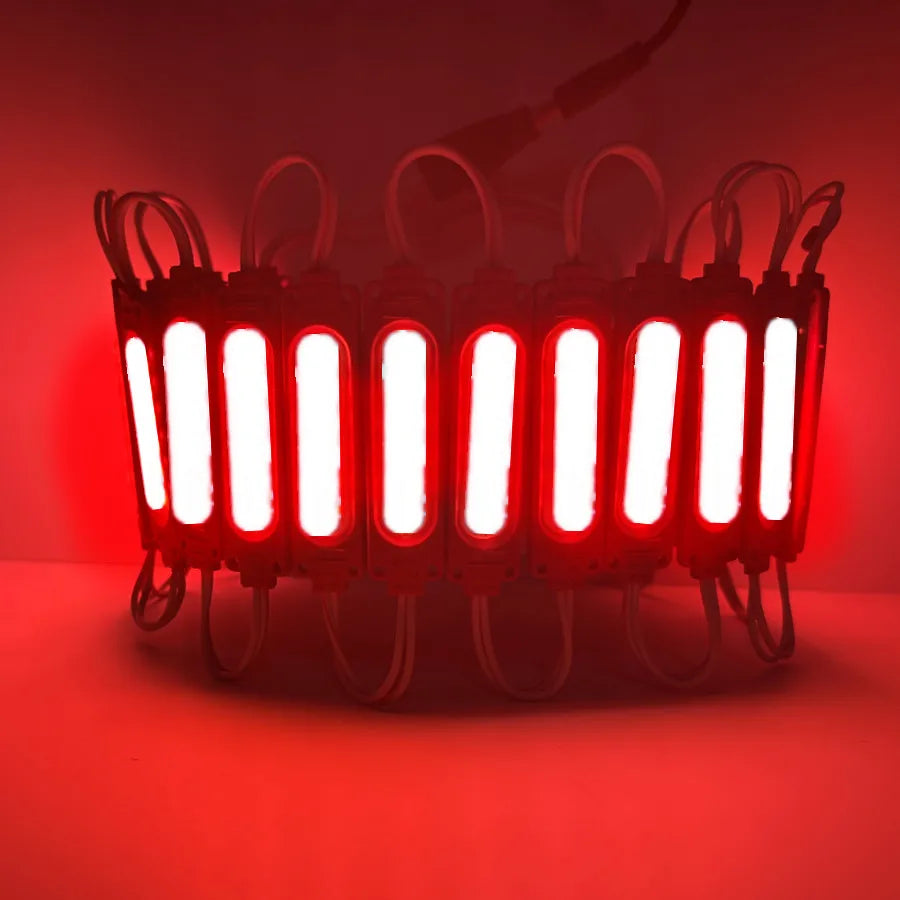 ampoules led cob bleu violet vert jaune rouge modernes compactes 12v certifiées ip65 20pcs