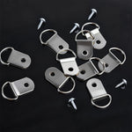 anneaux suspension cadres moderne argent doré noir rotation 180 vis électroplaqués solides durables