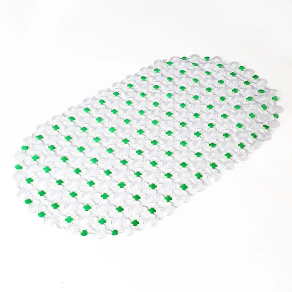 tapis bain moderne transparent motifs relief bleu rose vert violet salle bain antidérapant pvc