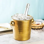 cuves glace acier inoxydable cuivre doré poignées métalliques classique moderne bar cocktails refroidissement 3l