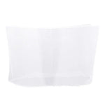 filet lit transparent moderne rose bleu blanc plié polyester coton maison