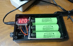 boîte stockage batterie 18650 slots noir mat pratique bricolage conteneur piles