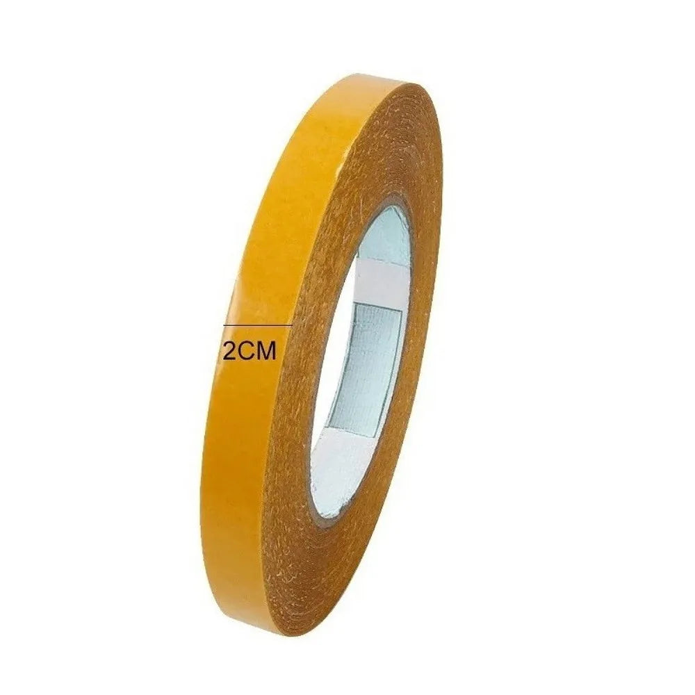 ruban adhésif double face jaune tissu moderne 5m 10m 2cm 3cm 5cm fixations fiables