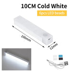 lampe induction rechargeable adhésive blanc moderne capteur mouvement 10cm 20cm 30cm 50cm