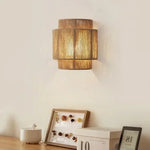 lampe murale moderne bois marron clair éclairage quotidien cuisine salle manger chambre coucher