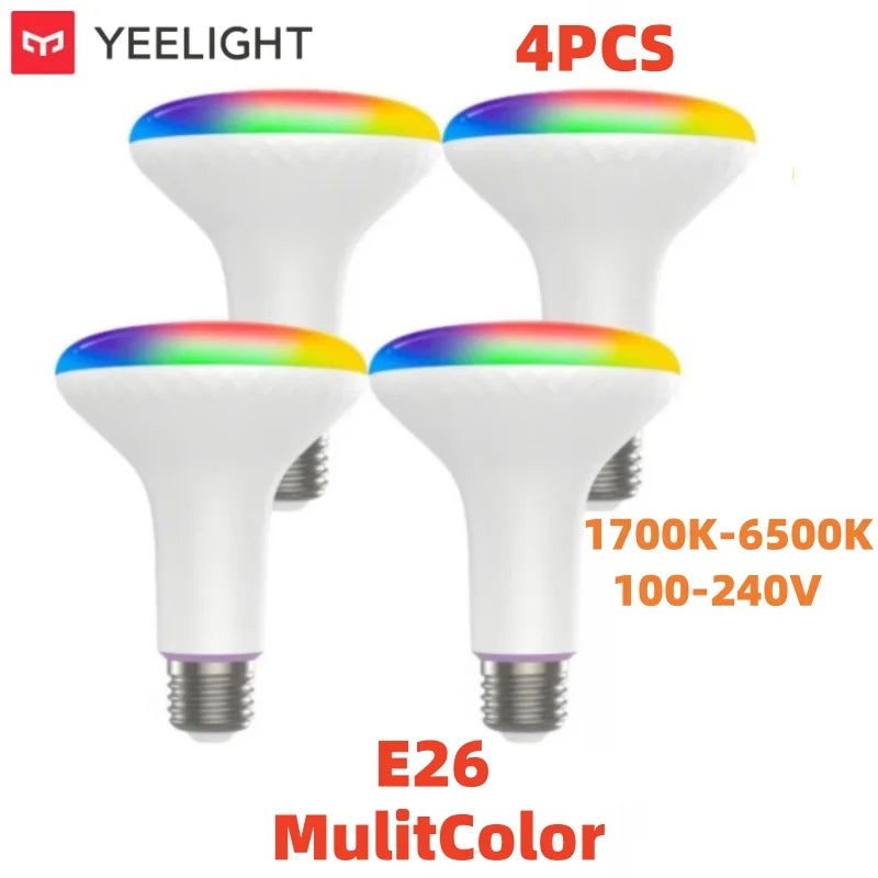 ampoule led intelligente e26 blanc moderne technologique commande vocale wifi couleur lumiere ambre 1700k