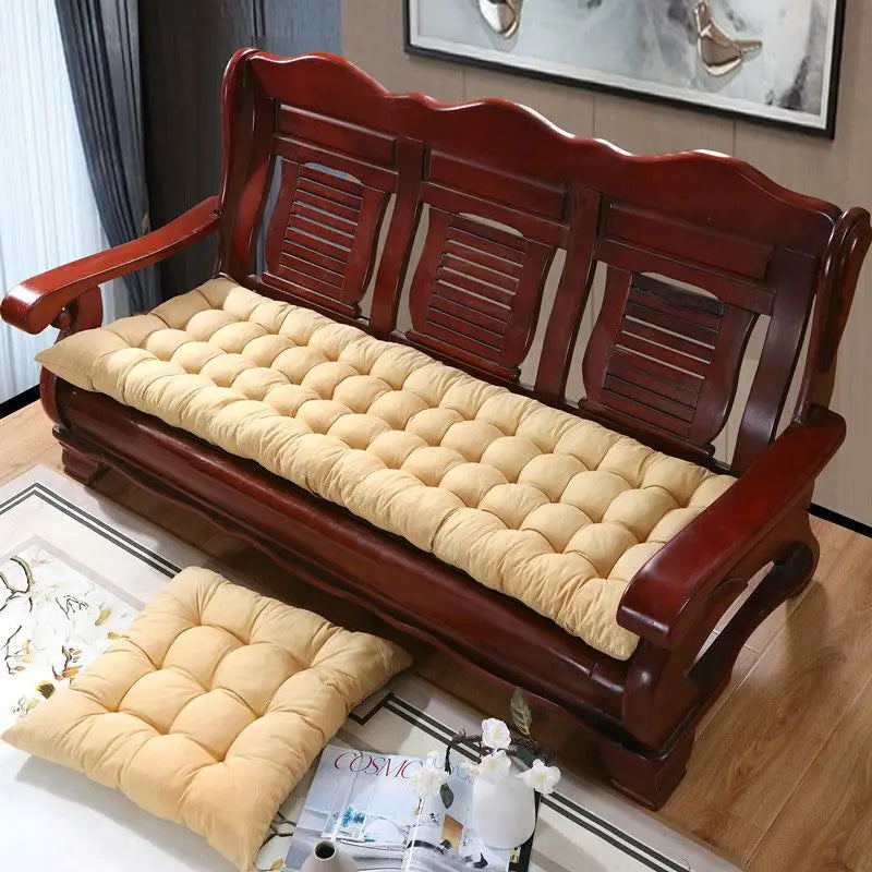 coussins banc extérieurs solides sangles taille moyenne couleur rouge gris marron moderne