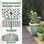 tapis anti chat picots dissuasif utilitaire noir fixations assemblage extérieurintérieur 200cm longueur