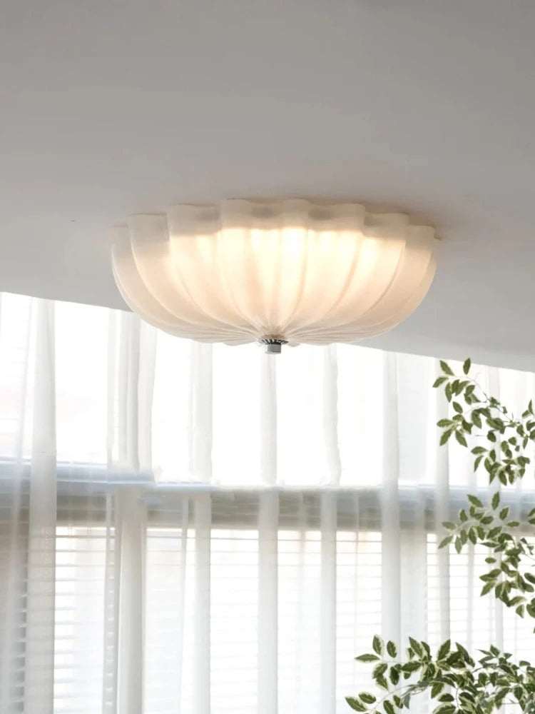 lampe moderne blanc crème rayures horizontales opacité led facile chambre