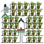 supports d'irrigation goutte goutte clips tuyau 47mm pots plantes irrigation pratique robuste clips noirs