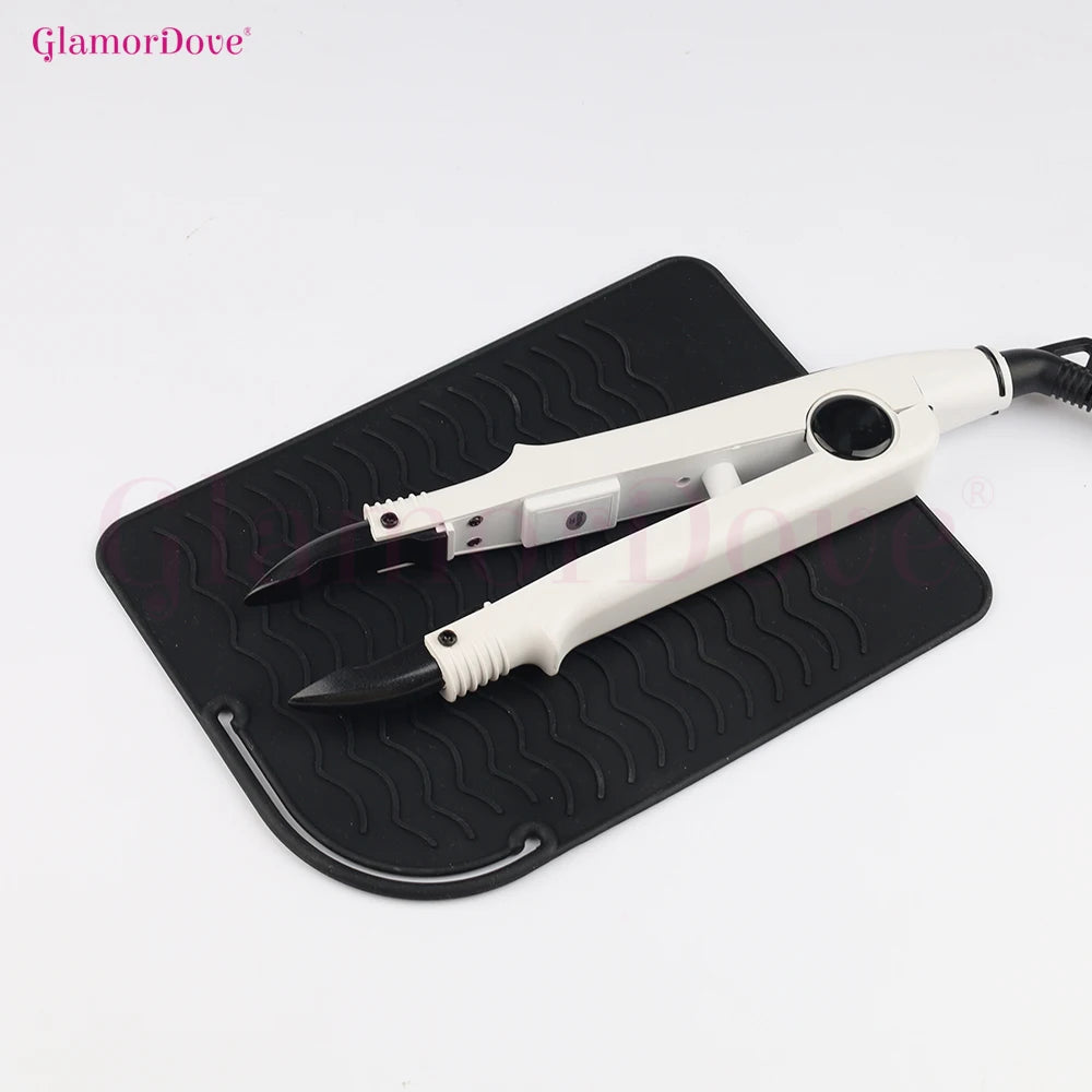 planche repassage coiffure noir rayures moderne crochet 22.8cm 16.5cmoutil coiffeur