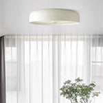 plafonnier rond moderne fer blanc noir marron adhésif led minimalist 2000 82000 lumens touch