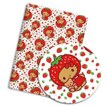 tapis souris hello kitty motifs personnages coeurs fruits fleurs couleurs multiples
