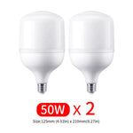 ampoule led e27 2700k 6500k blanc mat moderne 50000h 10w 15w 20w 30w 40w