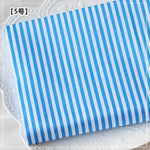 tissu coton bleu clair imprimé points rayures triangles zigzag moderne décontracté biodegradable 160cm