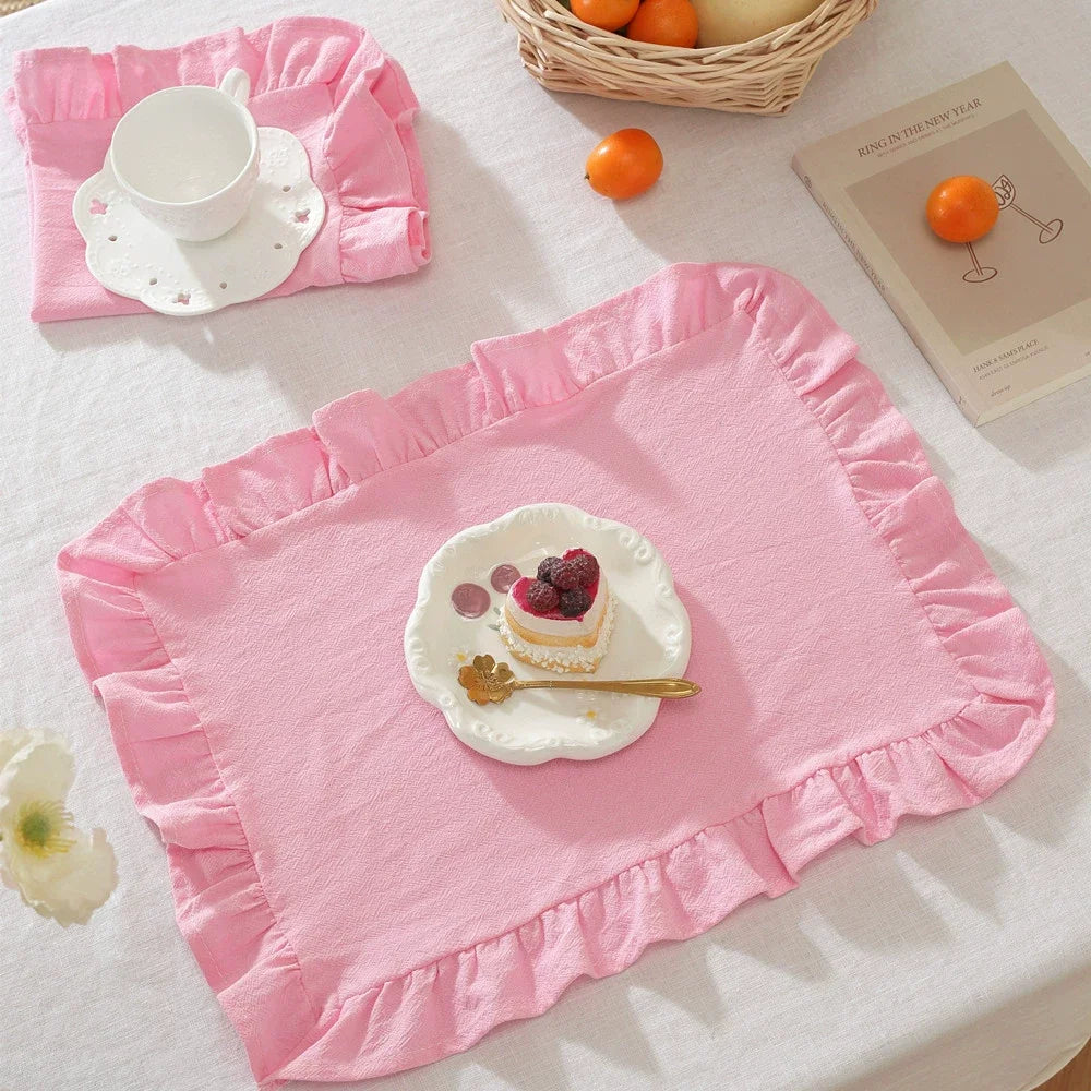 serviettes table coton blanc douces classiques maison mariage festives 14x20 inches