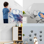 film protecteur adhésif transparent imprimé foudre flèches moderne résistant huile 45cm 10m 2m 5m
