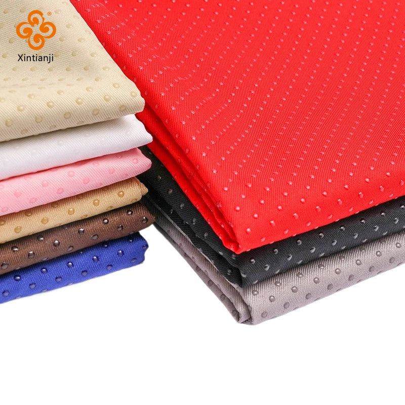 tissu antidérapant tapis coussin canapé motif points dorés textile bricolage moderne