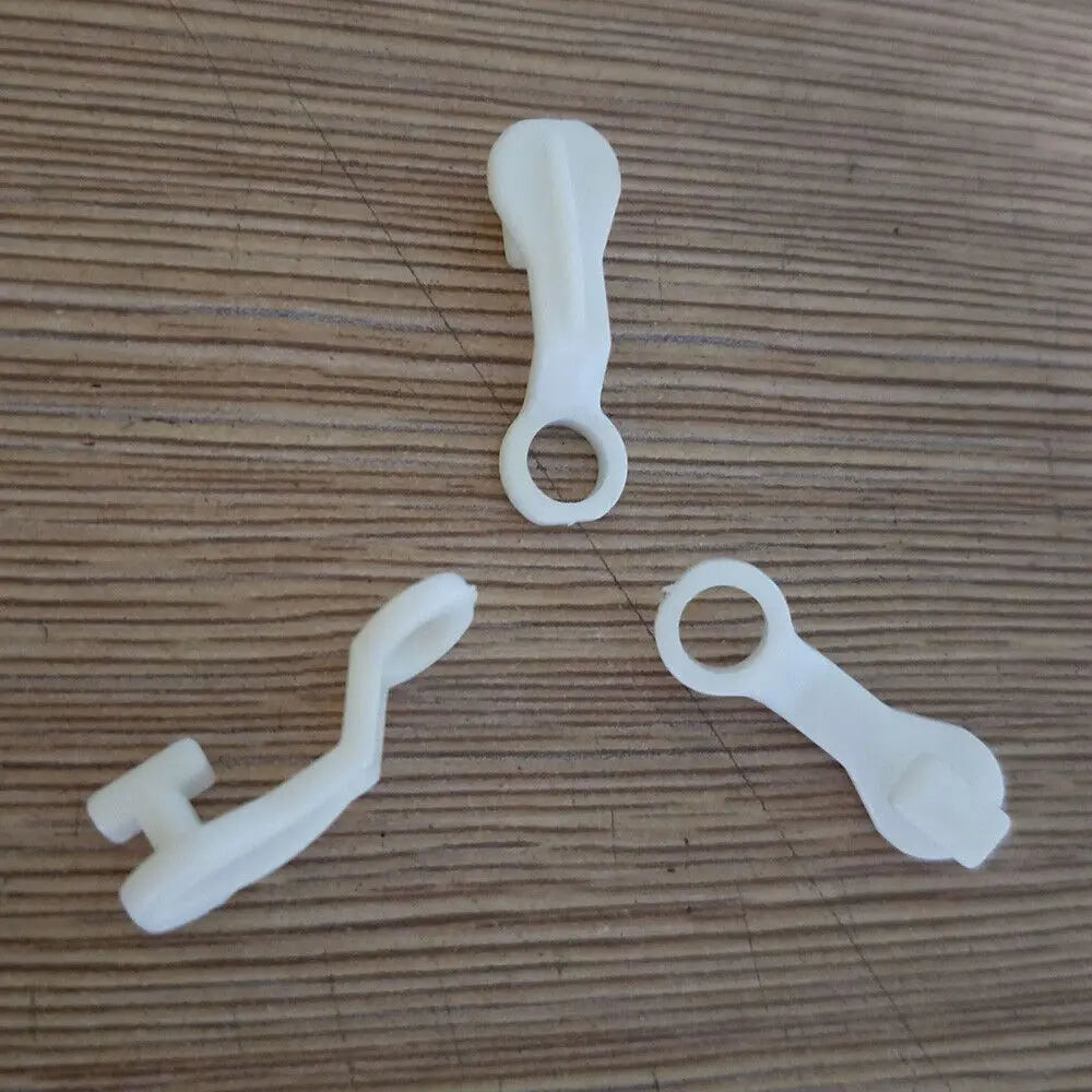 rideau polonais clips fixation blanc moderne garde corps poteaux plastique simple opaquet