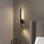 lampe murale moderne minimaliste fixée mur source led noir blanc