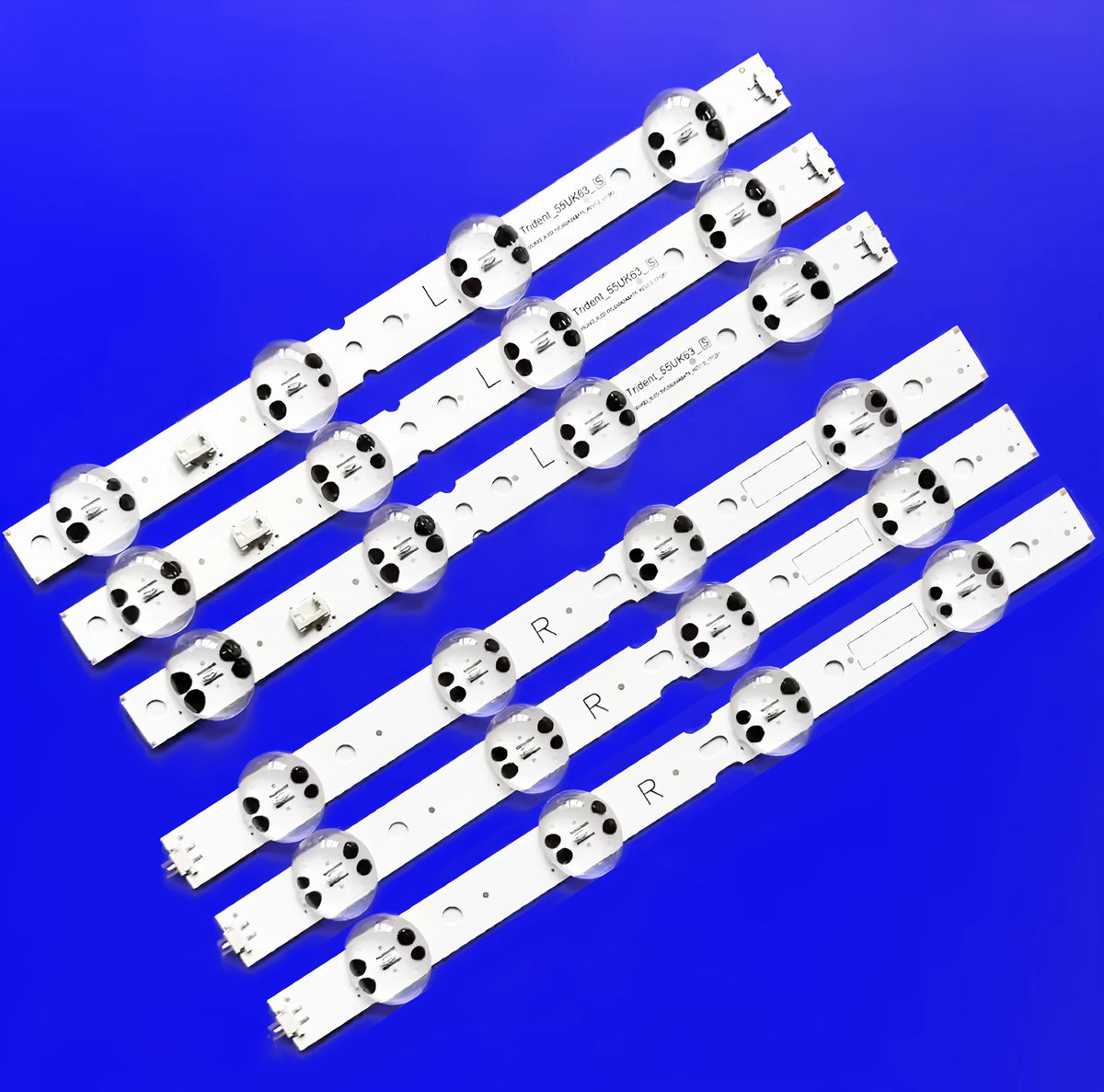 bande lumineuse led blanc moderne connecteurs électriques kit 30pcs 15pcs 3pcs