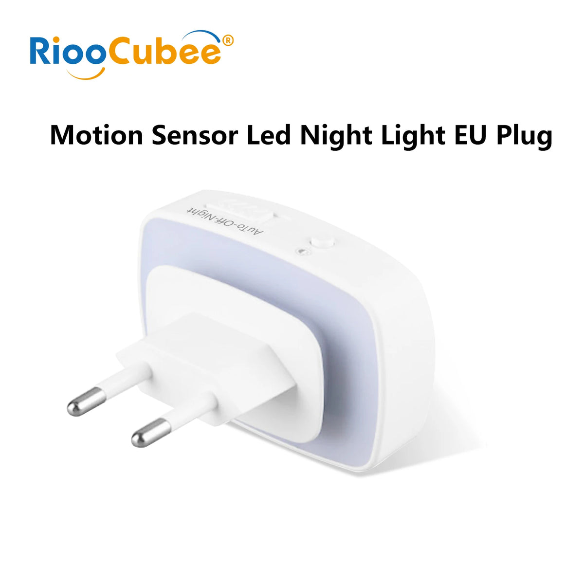 lampe nuit led blanc moderne capteur mouvement adhésif interrupteur manuel auto off night cold