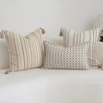 housse coussin carrée motif géométrique moderne coton polyester 30x50cm 45x45cm decoration maison voiture