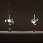 suspension lumineuse moderne ampoules led noir bronze câbles suspension pièces décoratives chambre salon étudehôtel