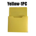 porte documents magnétiques orange bleu clair vert jaune modernes pratique sans perçage