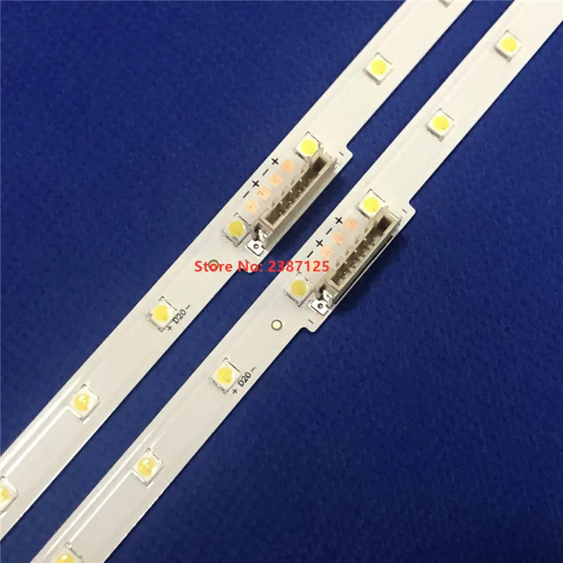bande led blanc 42 leds 630 mm connecteurs modernes fixations électroniques