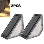 applique solaire led noir moderne adhésif étanche ip67 22led lumière blanche