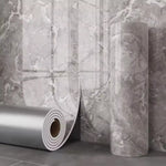 papier peint marbre blanc gris moderne adhésif décoration chambre salon diy pvc auto collant