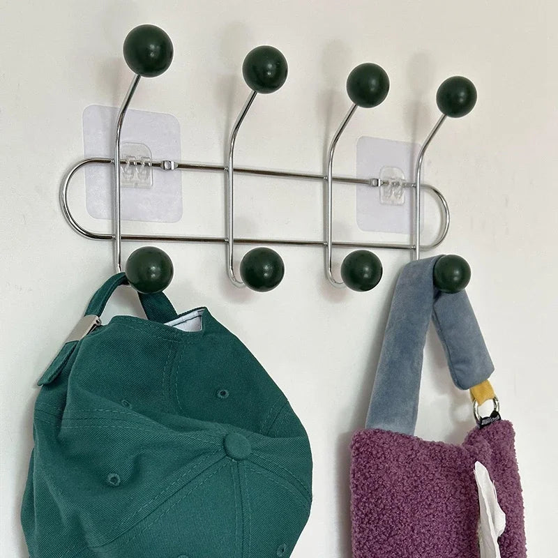 crochet mural porte manteau clés rangement sacs sacs main maison moderne