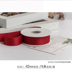 rubans polyester bords dentelés 4cm 10yards couleurs unies élégants décoration emballage cadeau mariage