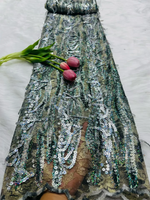 tissu dentelle sequins franges rose vert bleu marron élégant mariage soirée polyester coton