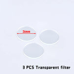 lentilles noires transparentes 30mm 28mm 26mm 25.4mm diffuse ir filter led chasse