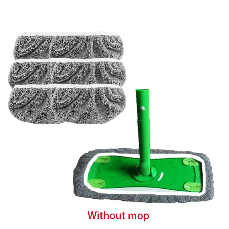 balai microfibre doux réutilisable vert moderne pratique 25x12cm
