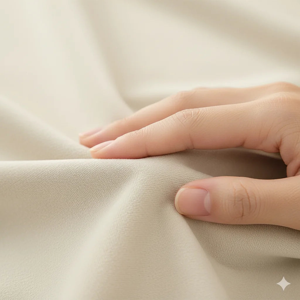 rideau lit beige clair doux moderne anti poussière 1.2m 1.5m 2m