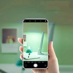 lampe pliable led rechargeable controle tactile noir rose vert blanc moderne minimaliste