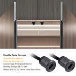 capteurs mouvement lumière noir adhésifs modernes sensor pir touch main partition double porte