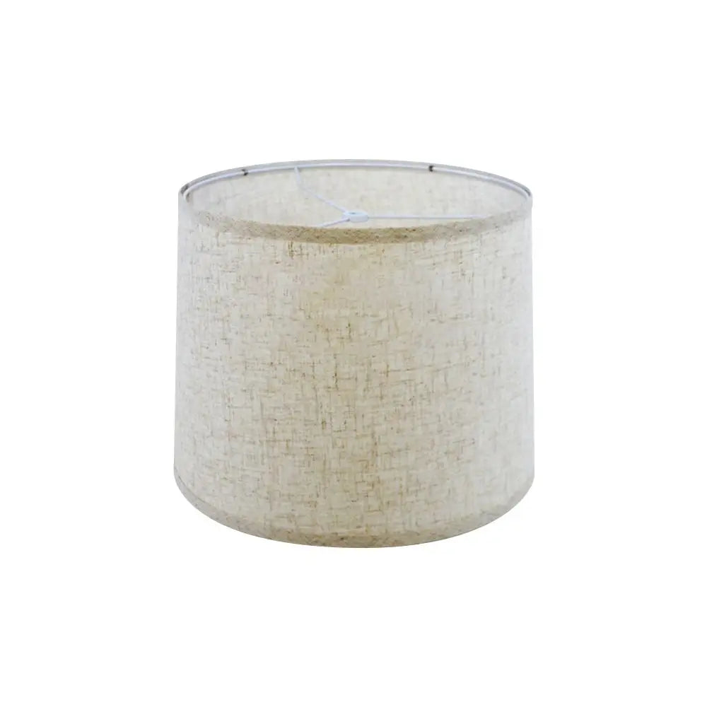 abat jour moderne toile doré lin beige blanc bleu marine or nordique décoration maison