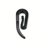 clips suspension noir tringle rideau polonais voies accessoires décoration intérieure moderne