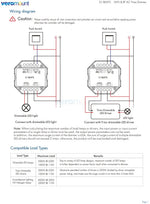 intelligent wifi interrupteur lumière blanc moderne minimaliste fixe led tactile rotatif