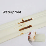 autocollants muraux adhésifs 5m orange blanc marron profilés texturés décoration mur classique bricolage DIY