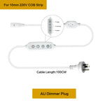 adaptateur led commutateur atténuation blanc moderne câble puissance 100cm prises eu uk us
