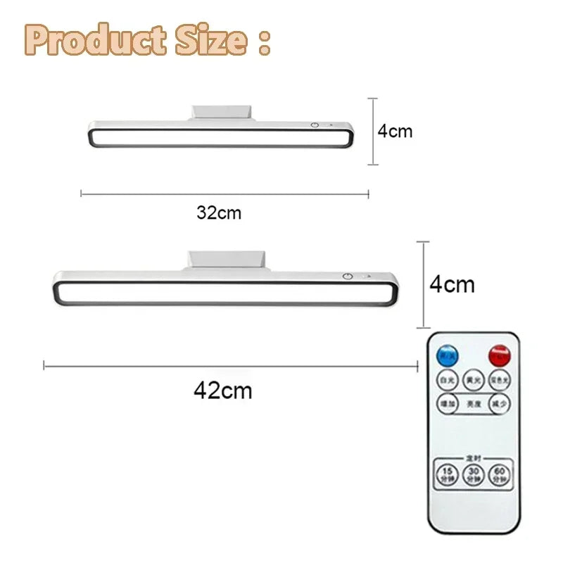 lampe led rechargeable blanc minimaliste interrupteur tactile 6000k 3000k télécommande
