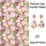 boucles d'oreilles multicolores fleurs papillons moderne fixations bijoux colorées