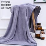 serviettes bain microfibre gris rose absorbantes rapide lavables moderne