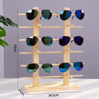 porte sunglasses bois naturel moderne respectueux environnement fixations multinettes rangement salon